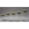 3ml-10ml透明抗生素瓶配金色手撕铝塑组合盖