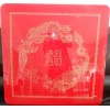 玻璃餐桌面，龙凤呈祥