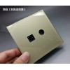 厂家生产钢化玻璃按键面板定制钢化玻璃插座开关面板丝印开孔玻璃
