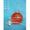 厂家直销玻璃香水瓶100ml化妆品玻璃瓶圆球压盖玻璃瓶