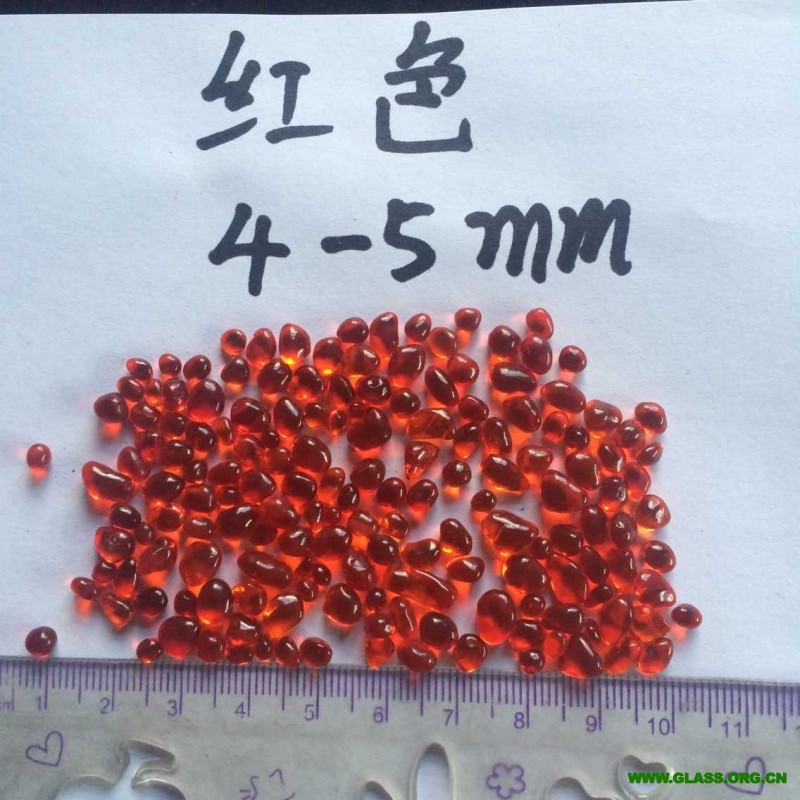 红色玻璃珠2