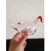 100ml礼品酒玻璃酒瓶老鼠玻璃酒瓶个性白酒瓶吹制艺术酒瓶