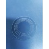 激光加工1.0mm浮法玻璃，圆形/异形/挖槽/打孔/来图定制