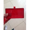 玉玺造型玻璃白酒瓶创意手工红玻璃酒瓶艺术摆件创意手工玻璃瓶